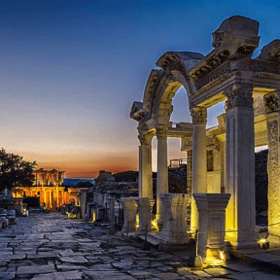 Bodrum Kusadasi Didim Wycieczki Turcja - Efez o zachodzie słońca - 02