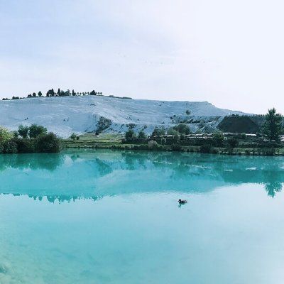 early morning, pamukkale at the foot of, natural scenery-2703079.jpg